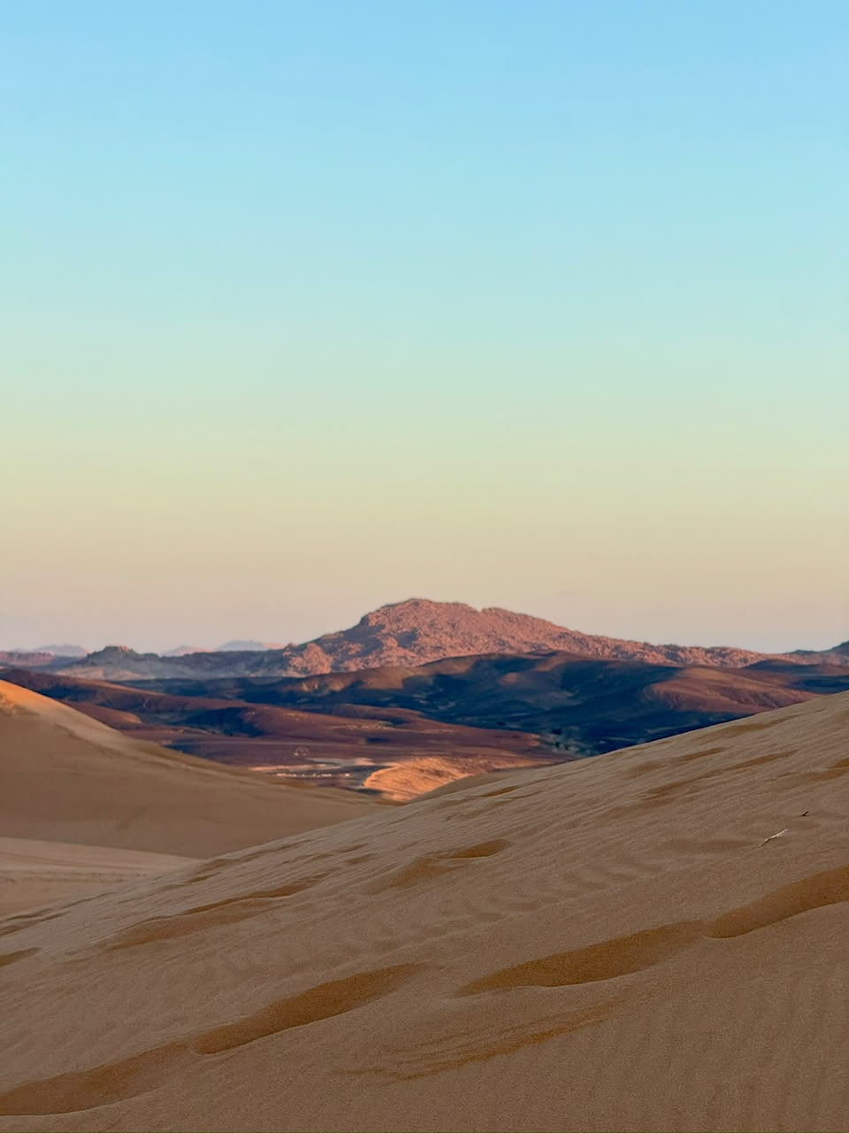 4x4 Desert Excursion Desert plateau and mountains near Merzouga – Merzouga